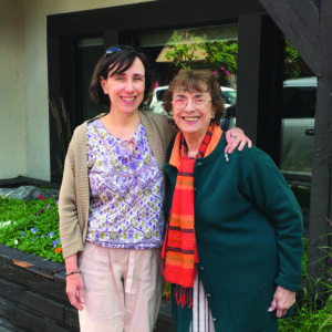 Katherine Twaddle and her mom