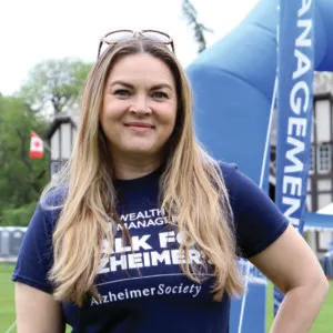 Laura Bishop at the 2023 Winnipeg Walk