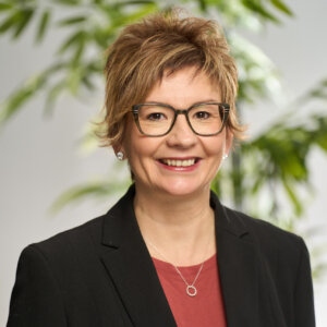A headshot of Christine Jefferies smiling