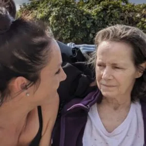 Jessica and her mom